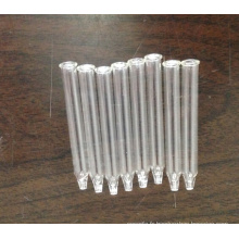 Pipette en verre conique tubulaire transparent pour compte-gouttes